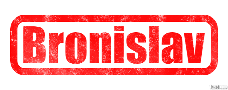 Bronislav Текстовый эффект