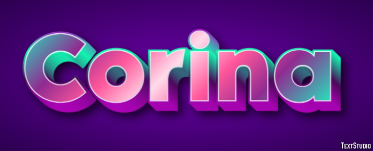 Corina Text Effect
