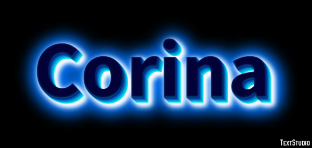 Corina Texteffekt