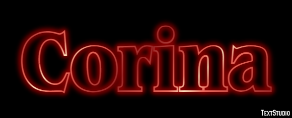 Corina Text Effect