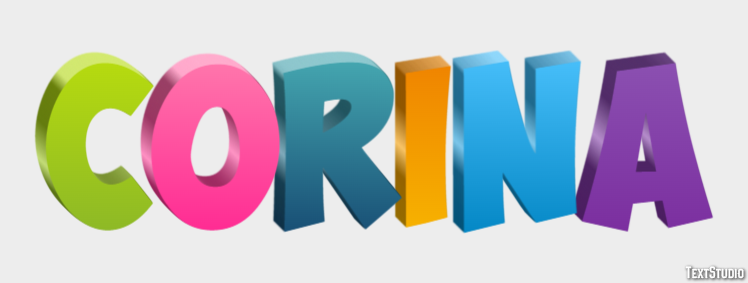 Corina Text Effect