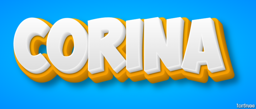 Corina Text Effect