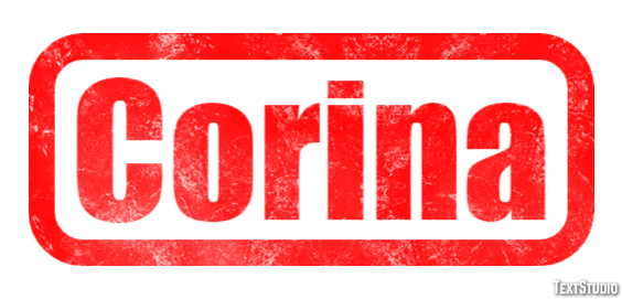 Corina Texteffekt