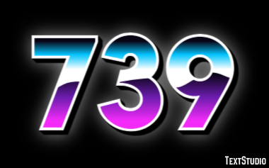 739 Efekt tekstowy