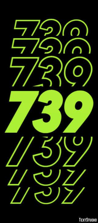 739 Efekt tekstowy