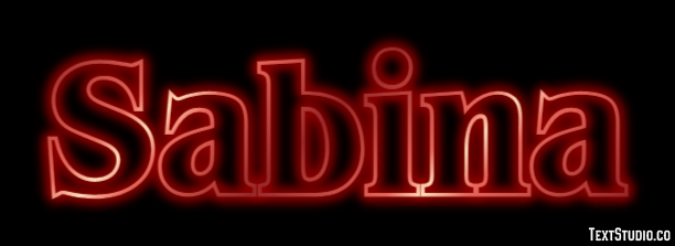 Sabina Efekt tekstowy