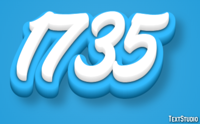 1735 Text Effect