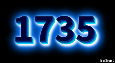 1735 Text Effect