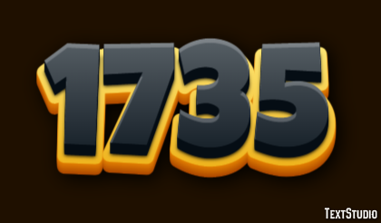 1735 Text Effect