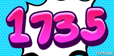 1735 Text Effect