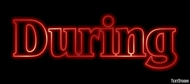 During Text Effect