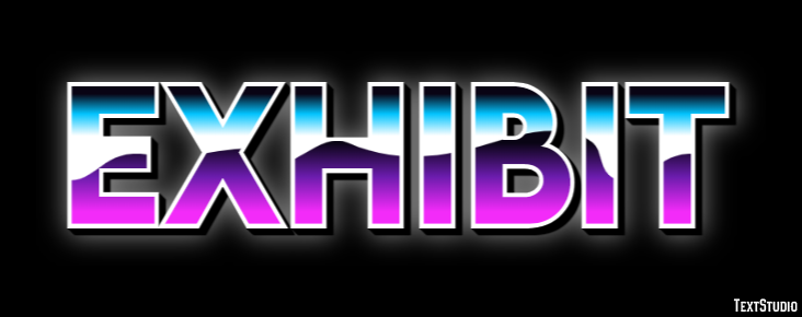 Exhibit Text Effect