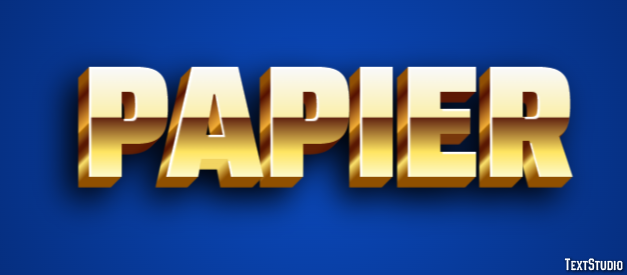 Papier Effet de Texte