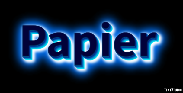 Papier Effet de texte