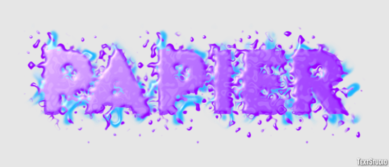 Papier Effet de texte