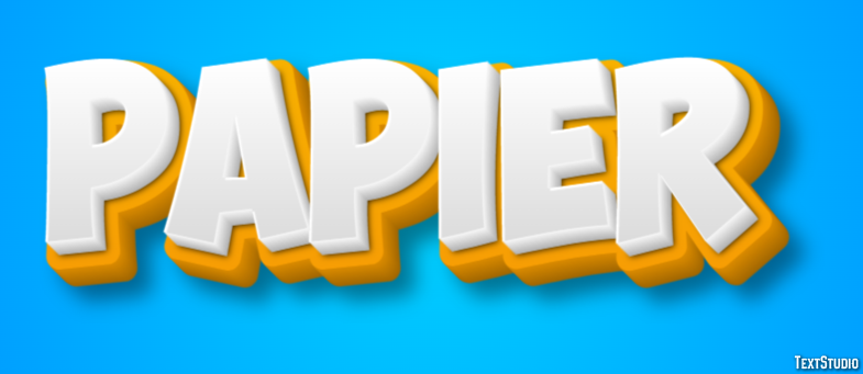 Papier Effet de Texte