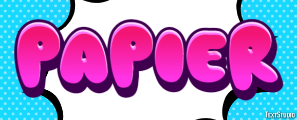 Papier Effet de texte