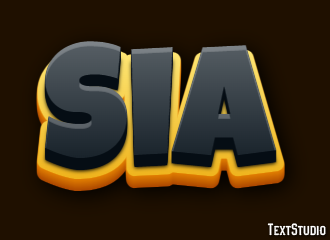 Sia Efecto de Texto