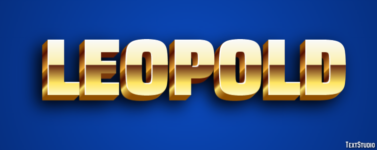 Leopold Effetto testo