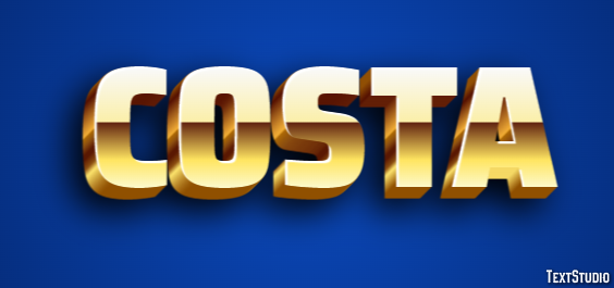 Costa Text Effect
