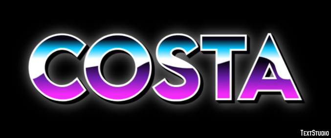 Costa Text Effect