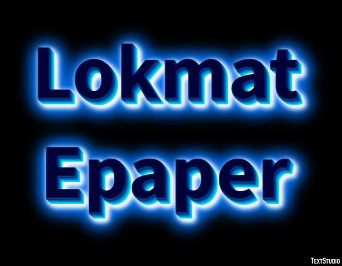 Lokmat Epaper Efeito de texto