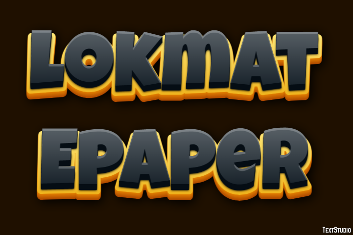 Lokmat Epaper Efeito de texto