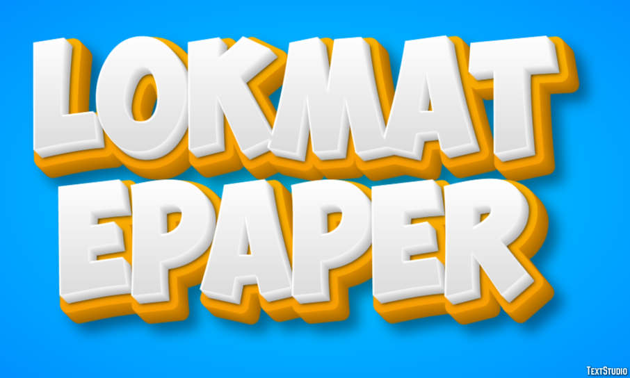 Lokmat Epaper Efeito de texto