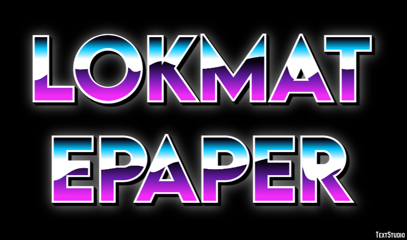 Lokmat Epaper Efeito de texto