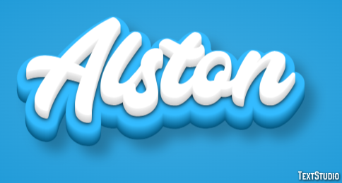 Alston Эффект текста