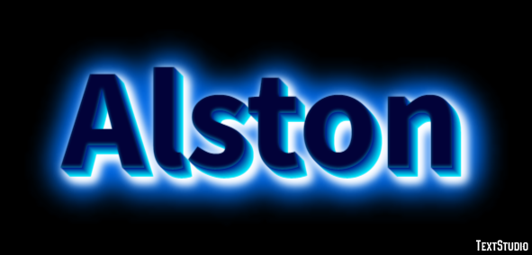Alston Эффект текста