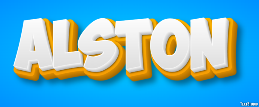 Alston Text Effect