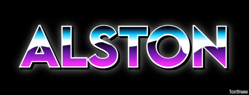 Alston Text effect