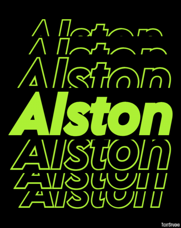 Alston Effet de Texte