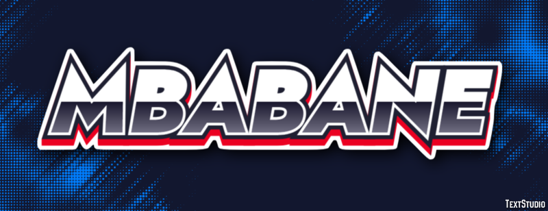 Mbabane Efekt tekstowy