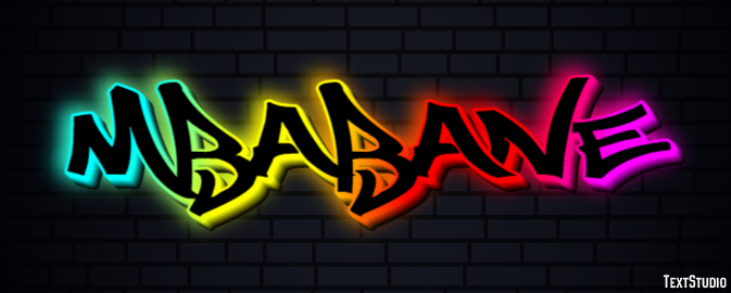 Mbabane Efecto de Texto