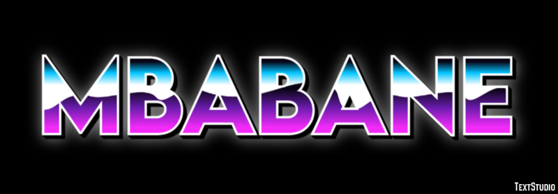 Mbabane Efekt tekstowy