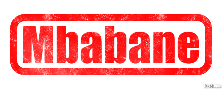 Mbabane Efekt tekstowy