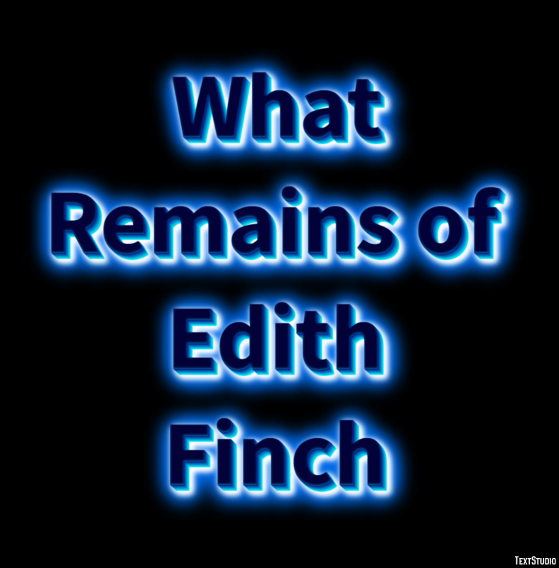 What Remains of Edith Finch Effet de Texte