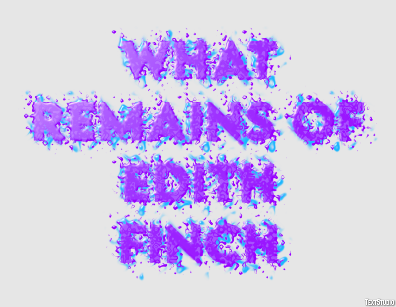 What Remains of Edith Finch Effetto testo