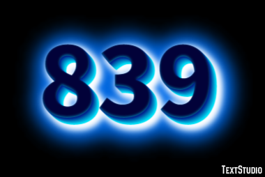 839 Text Effect
