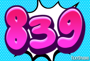 839 Text Effect