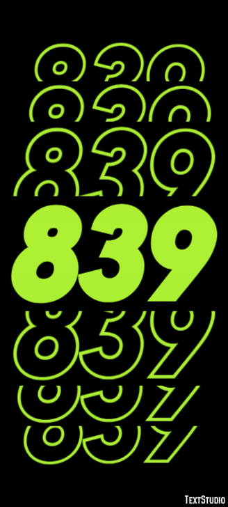 839 Text Effect