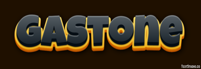 Gastone Effetto testo