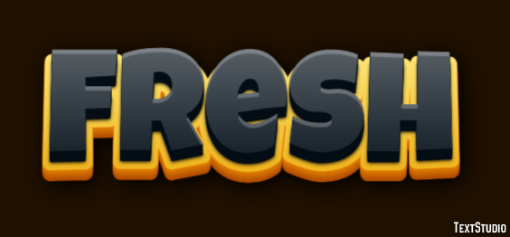 Fresh Text Effect