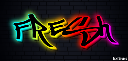 Fresh Text Effect