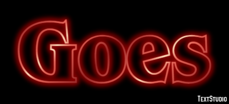 Goes Effet de Texte