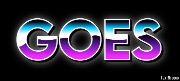 Goes Efecto de Texto