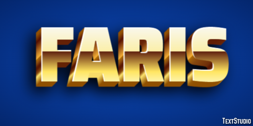 Faris Text Effect