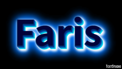 Faris Text Effect
